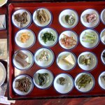 観光旅館　三頭山荘 - 山菜小皿22品コース檜