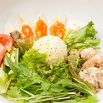 “Potato salad with tuna and boiled egg” that shines with its salad performance