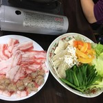 波の華 - 豚しゃぶ