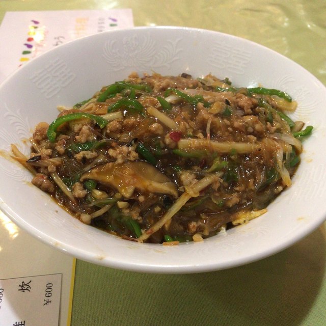 き龙饭店 - 【ハーフ】麻婆春雨チャーハン