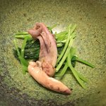 鰻はし本 - 小肝わさ