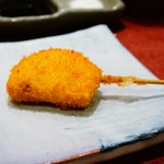 串かつ あーぼん - 蓮根のカレーミンチ