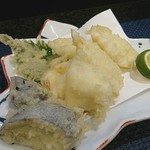 千石寿司 - ハリイカ天婦羅