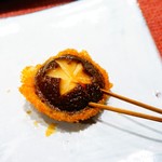 串かつ あーぼん - 椎茸