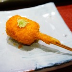 串かつ あーぼん - 胡麻豆腐