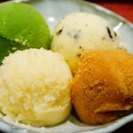 串かつ あーぼん - デザート四種盛り