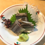 割烹くずし 徳多和良 - 2017年9月 さんま酢じめ 税込み324円