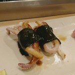 大天寿司 - ゲソ炙り