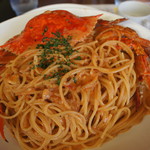 イタリア料理＆バール たんと - 渡り蟹のクリームソースパスタ