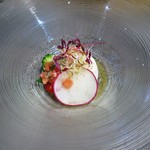 Le vrai - かぶのブランマンジェ　サラダ仕立て