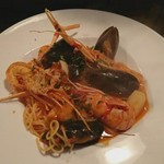 パスタピッコラ - 手長海老入りペスカトゥーレ