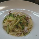 パスタピッコラ - イカとズッキーニのオイルパスタ