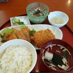 味工房 扇屋 - ミルフィーユカツ定食