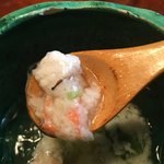 滝の川 - 蕪蒸しには蟹の身がたくさん♪