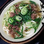 駅一食堂 とくやま - 肉うどん