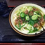 駅一食堂 とくやま - 肉うどん