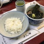 割烹よし田 - 鯛茶漬け