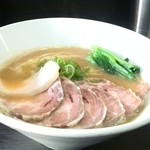 麺や 福はら - 濃厚魚介ラーメン 豚チャーシュー5枚トッピング