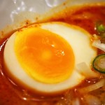辛いラーメン14 - 辛味噌3倍（煮卵）