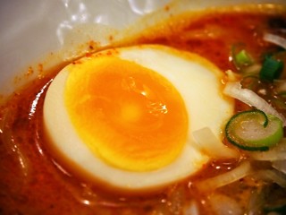 辛いラーメン14 - 辛味噌3倍（煮卵）