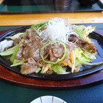 道の駅いまべつ　半島ぷらざアスクル　レストラン - 焼肉定食