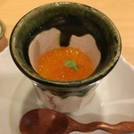 旬美にしかわ - イクラの茶碗蒸し
