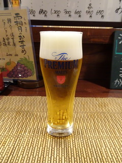 Tsugaru Kaisen Inase - 晩酌セットのハーフビール