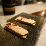 エノテカ パージナ - フォアグラの燻製♪