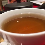 イッピン カフェ - 季節の金鍔セットの極上ほうじ茶 2016/10/27