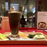 イッピン カフェ - ほうじ茶ラテフロート 2016/10/28