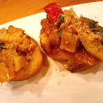 錦家 - ラタトゥイユのブルスケッタ￥400