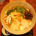 らーめん とちぎ - 野菜ラーメン みそ味 780円