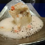 野嵯和 - 冬ならではのせいこ蟹に、黒い隠し味(?)も面白いです