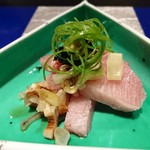 野嵯和 - ブリの様々な部位をお刺身で