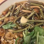 角清 - 山菜そば。
      美味し。