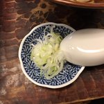 角清 - 薬味のねぎ。
      美味し。