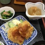 ささら - 小松菜おひたし  冬瓜吉野煮