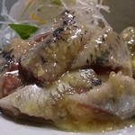 もっこす - アジとネギとおきゅうとのぬた