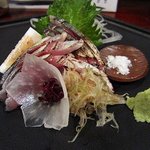 きはるの胡麻鯖や - 炙り鯖刺　￥900