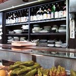 きはるの胡麻鯖や - カウンター席