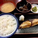 まるや - ぶり西京漬定食800円