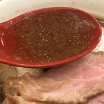 麺や 七彩 - 煮干しスープ