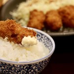 Shiroku Jichuu - カキフライとご飯