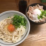 自家製さぬきうどんと肉 甚三 大門店 - 