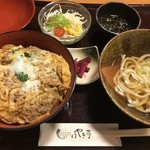 Sobaizakaya Keyakitei - カツ丼セット