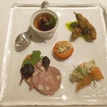 リストランテ サクラ - 前菜盛り合わせ