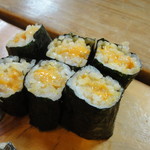 楽座 - ウニも巻きました。