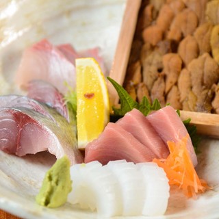 Fresh seafood and vegetables sent directly from the market ♪ Check out the recommended menu available only on the day ◎