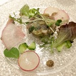 松輪サバと焼きナスのタルターラ