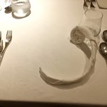 リストランテ サクラ - テーブルセッティング